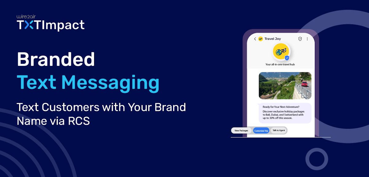 Branded Text Messaging