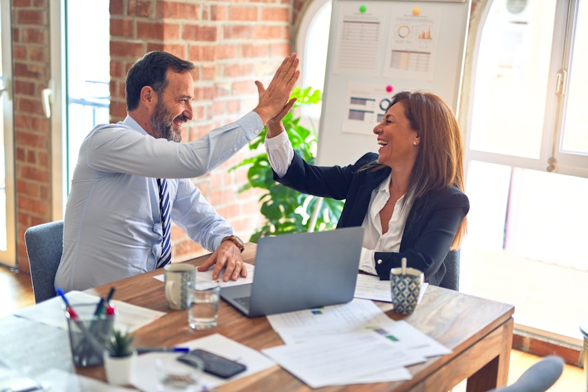 featured image of two business people