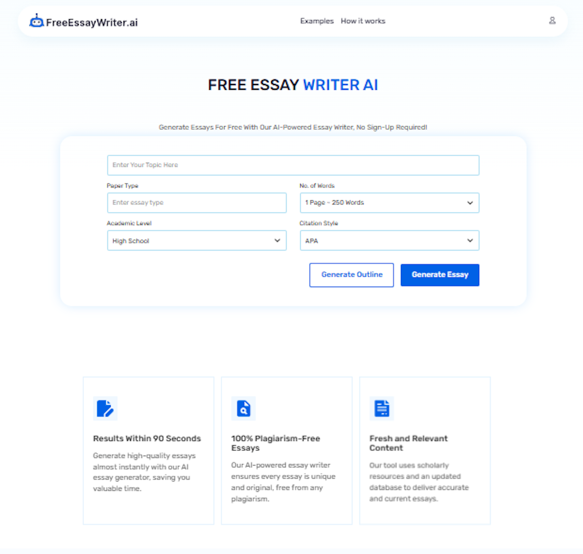 FreeEssayWriter.ai – Write Your Essays Without Paying a Dime