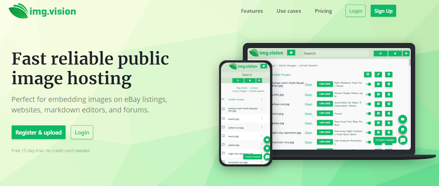 New marketing website