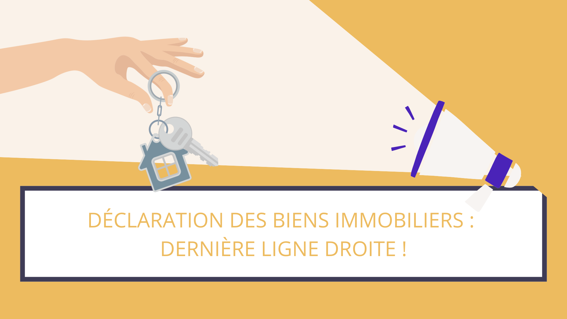 Déclaration Des Biens Immobiliers : Dernière Ligne Droite