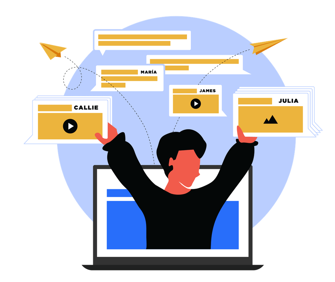 a business person able to target a bulk text his customers via mass text messaging