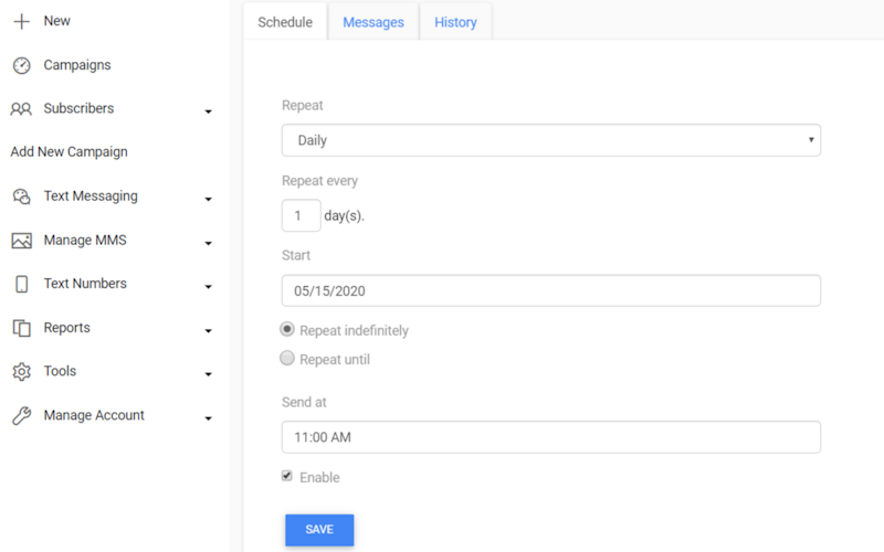 Recurring Text Messages recurring-text-messages